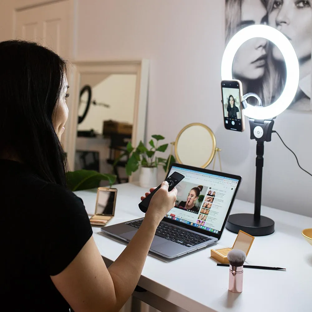 12"  Desktop Beauty Ring Light - Halley (DEMO STOCK)