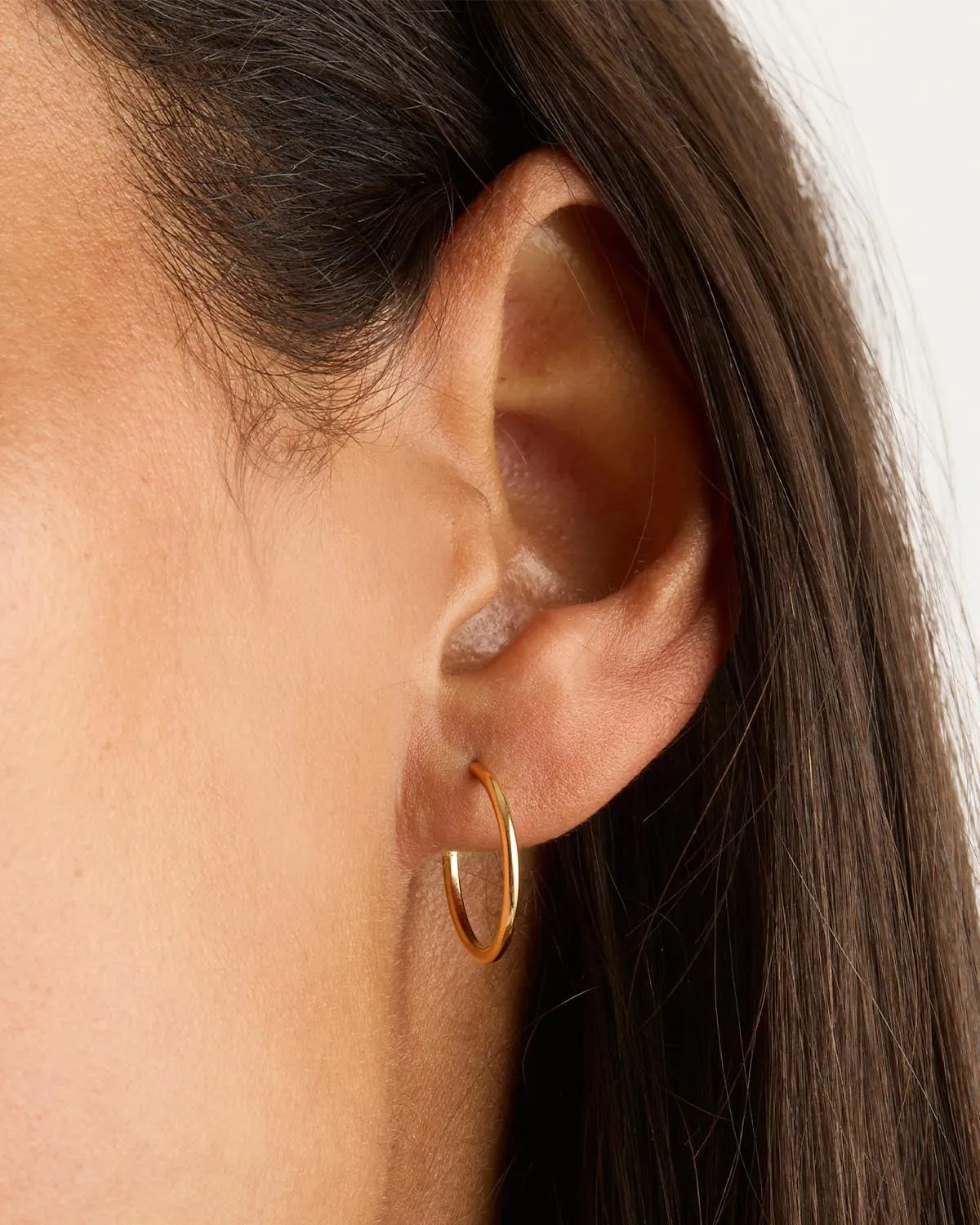 14k Solid Gold Purity Sleeper - 9mm, 11mm and 13mm
