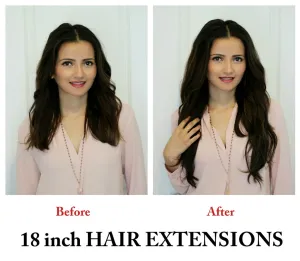 18" Clipped Heat Fibre hair ***SALE*****