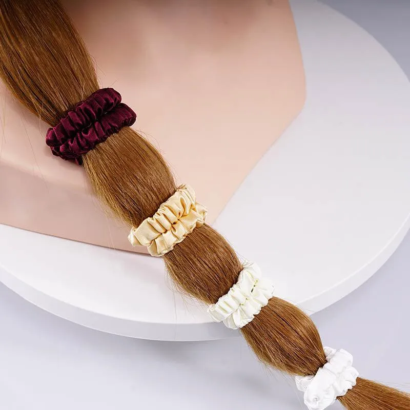 4 Pack Mini Silk Hair Ties - Joven - dropshipping