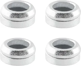 4pcs Bicycle M6 Disc Brake Washers, Disc Brake Bolts Spacer Bike Convex Concave Washers Rings for Mountain Bicycle