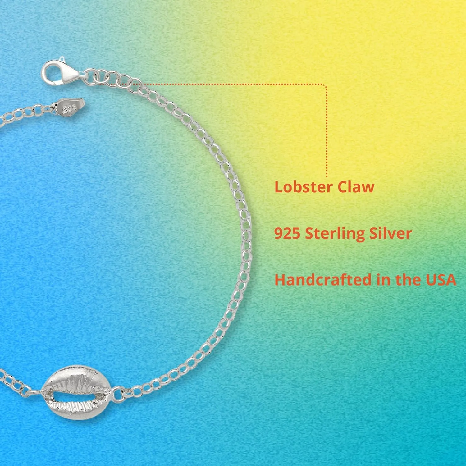.925 Sterling Silver Anklet, Bracelet, Anklets for Women, Gift for Her, Delicate Anklet