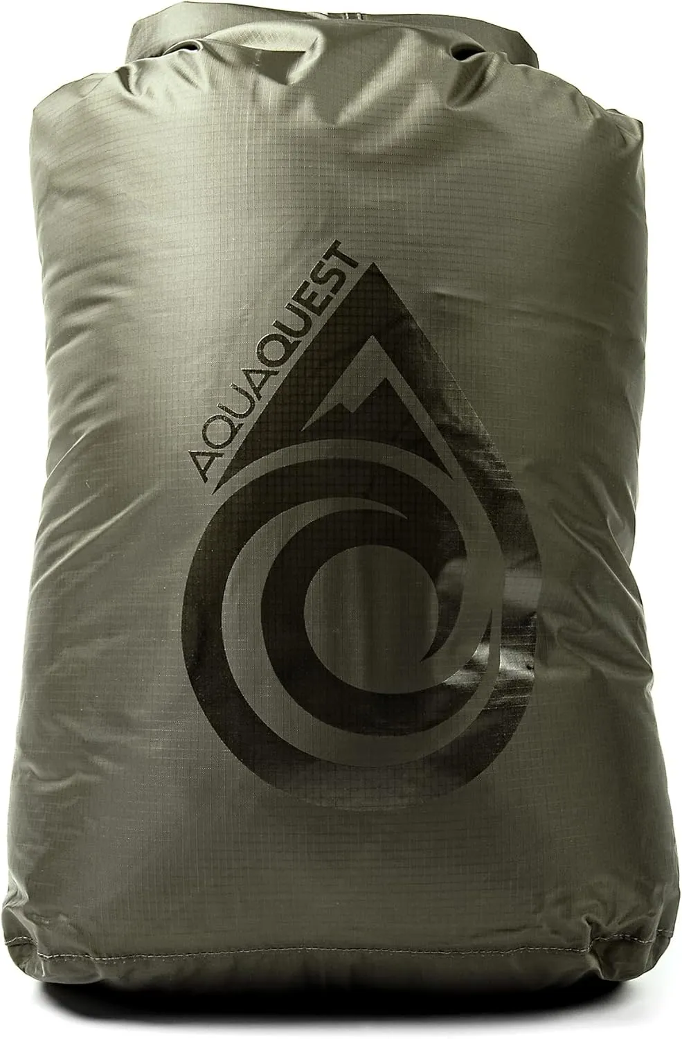 AquaQuest Rogue Dry Bag  100L Olive Drab  100% Waterproof Roll Top  Boating Dry Bag