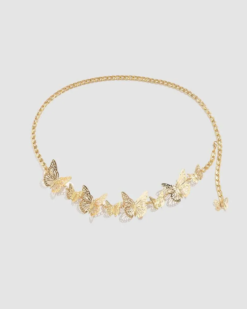 BerryBetty - Butterfly Statement Waist Bodychain