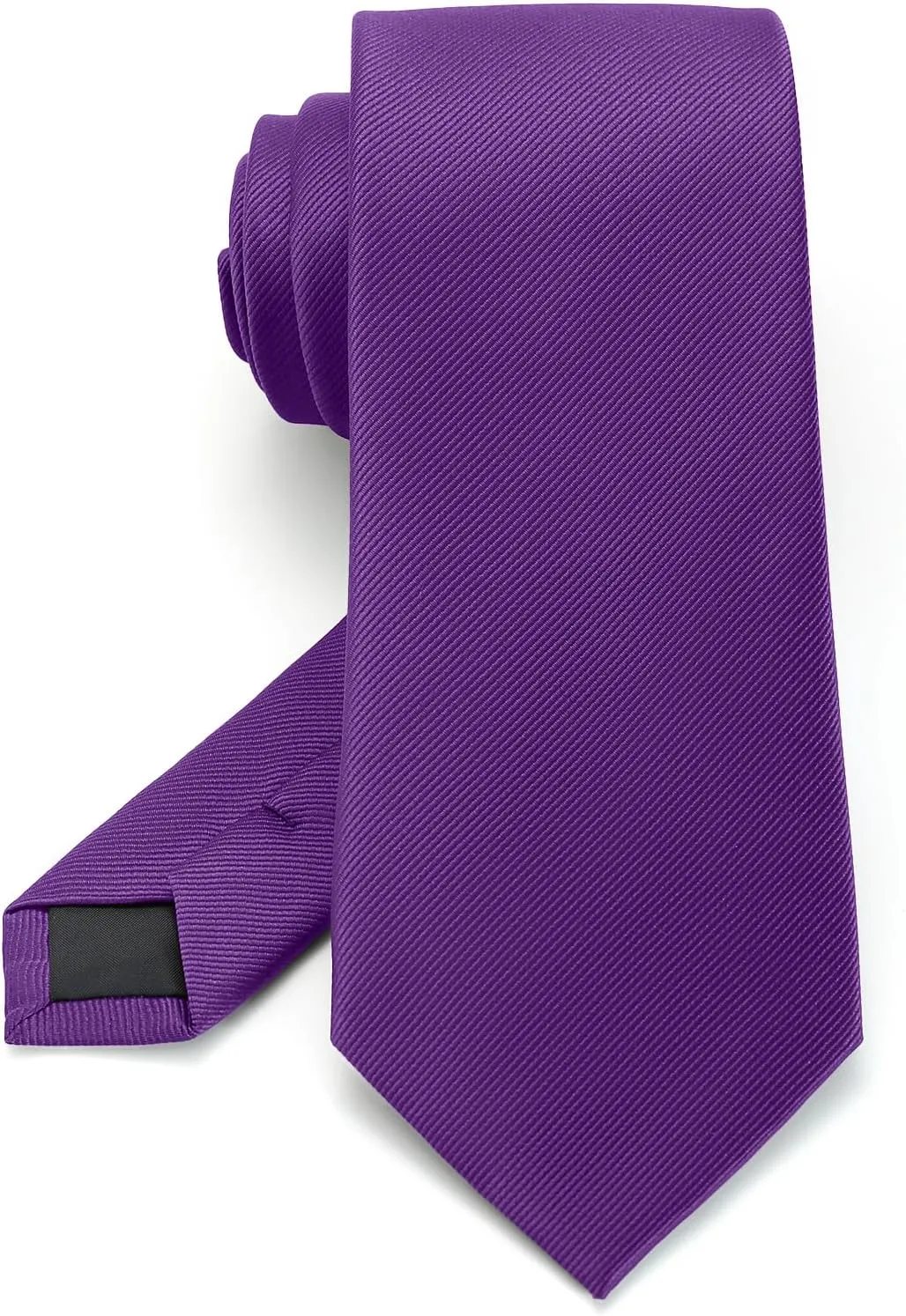 Black Ties For Men Solid Color Formal Neckties 3.15" (8CM) Men's Ties