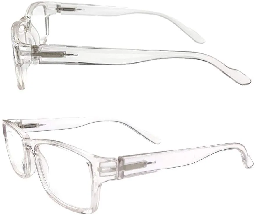 Blue-Light-Blocking-Reading-Glasses-Clear-1-00-Magnification Anti Glare
