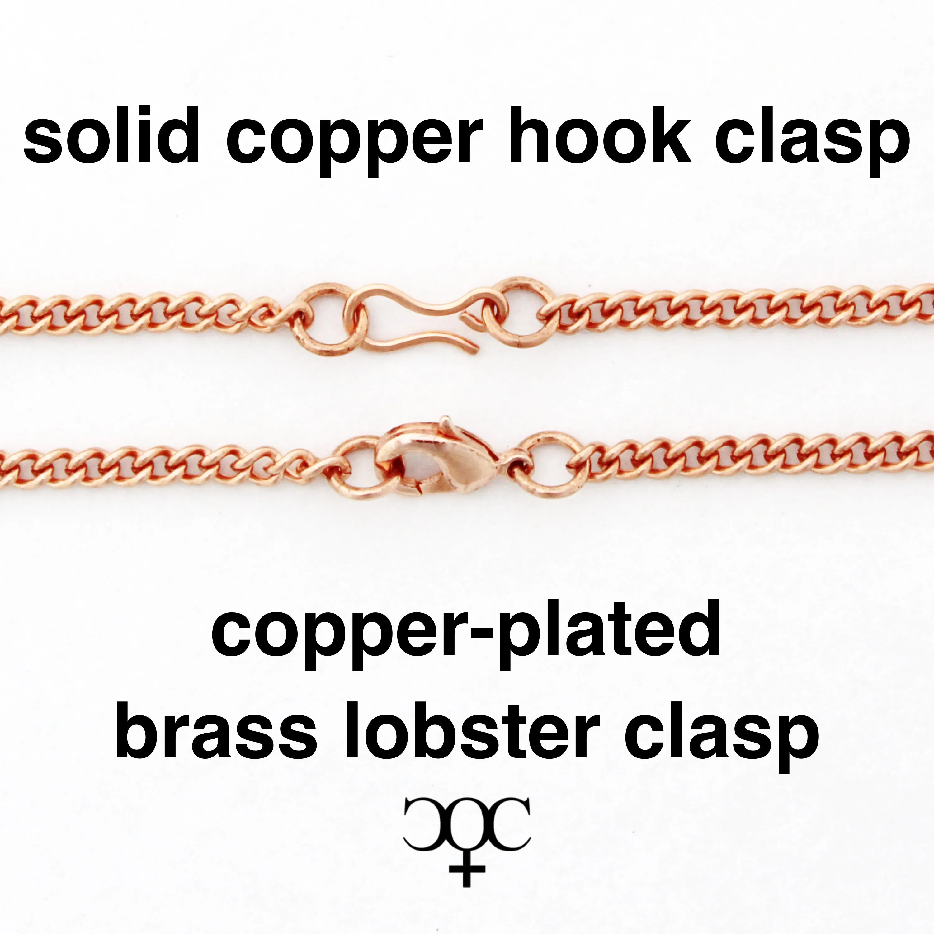 Celtic Heart Charm Ankle Chain Solid Copper Anklet Chain With Irish Love Knot Work Heart Charm