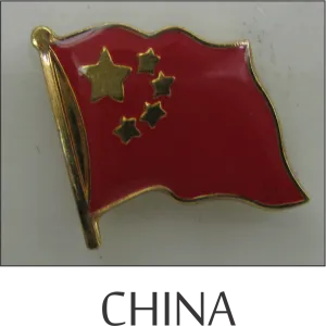 China Single Lapel Pin