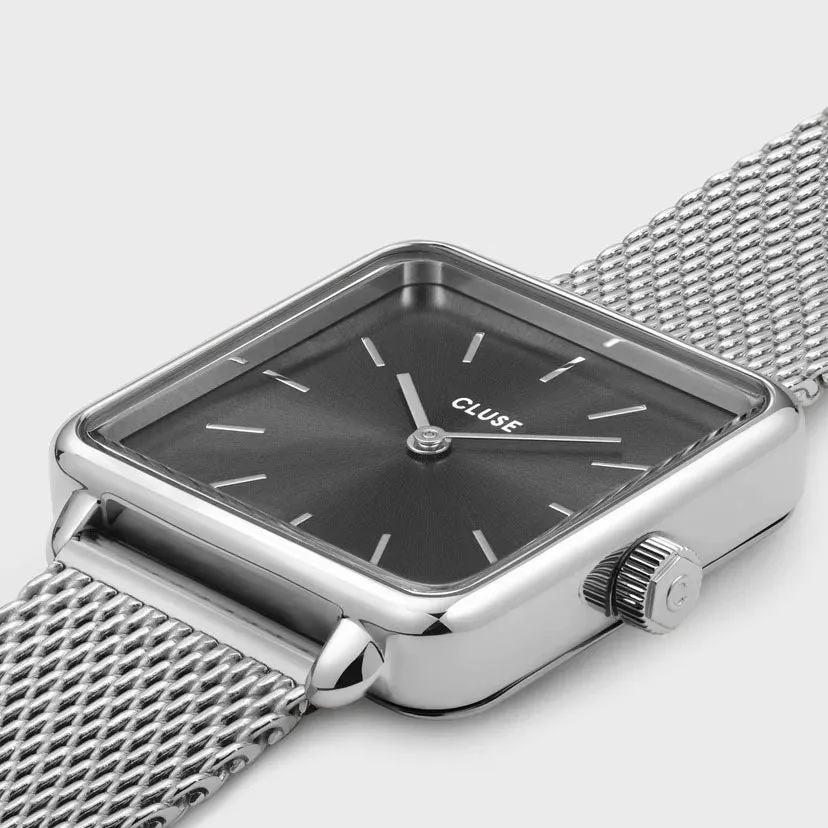 CLU Watch La Tetragone Mesh Dark Grey