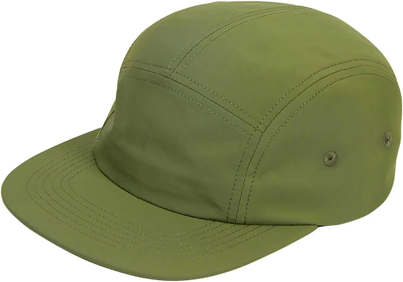 COOLSOME 5 Panels Hat Basic Daily Wear Breathable Quick Dry Cap