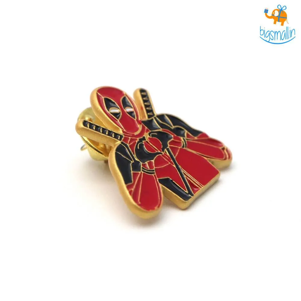 Deadpool Metallic Lapel Pins
