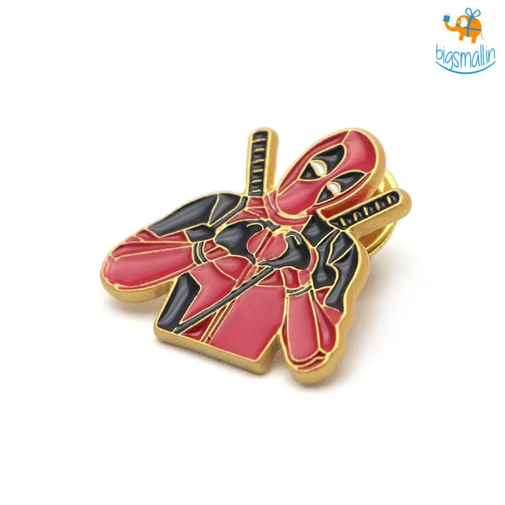 Deadpool Metallic Lapel Pins