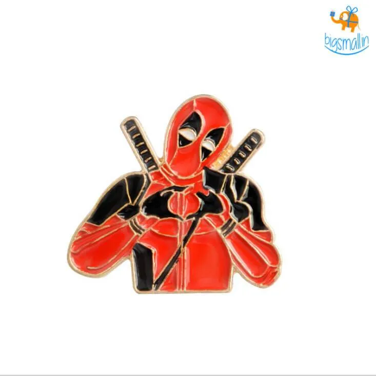 Deadpool Metallic Lapel Pins