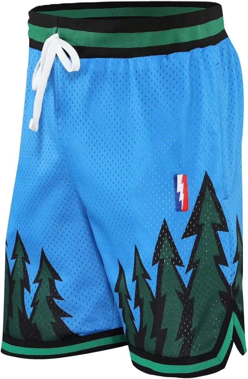 DIOTSR Mens Basketball Shorts Casual Retro Graphic Shorts Athletic Running Shorts Streetwear Designer Shorts with Pockets