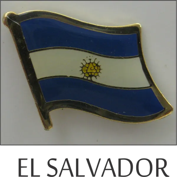 El Salvador Single Lapel Pin