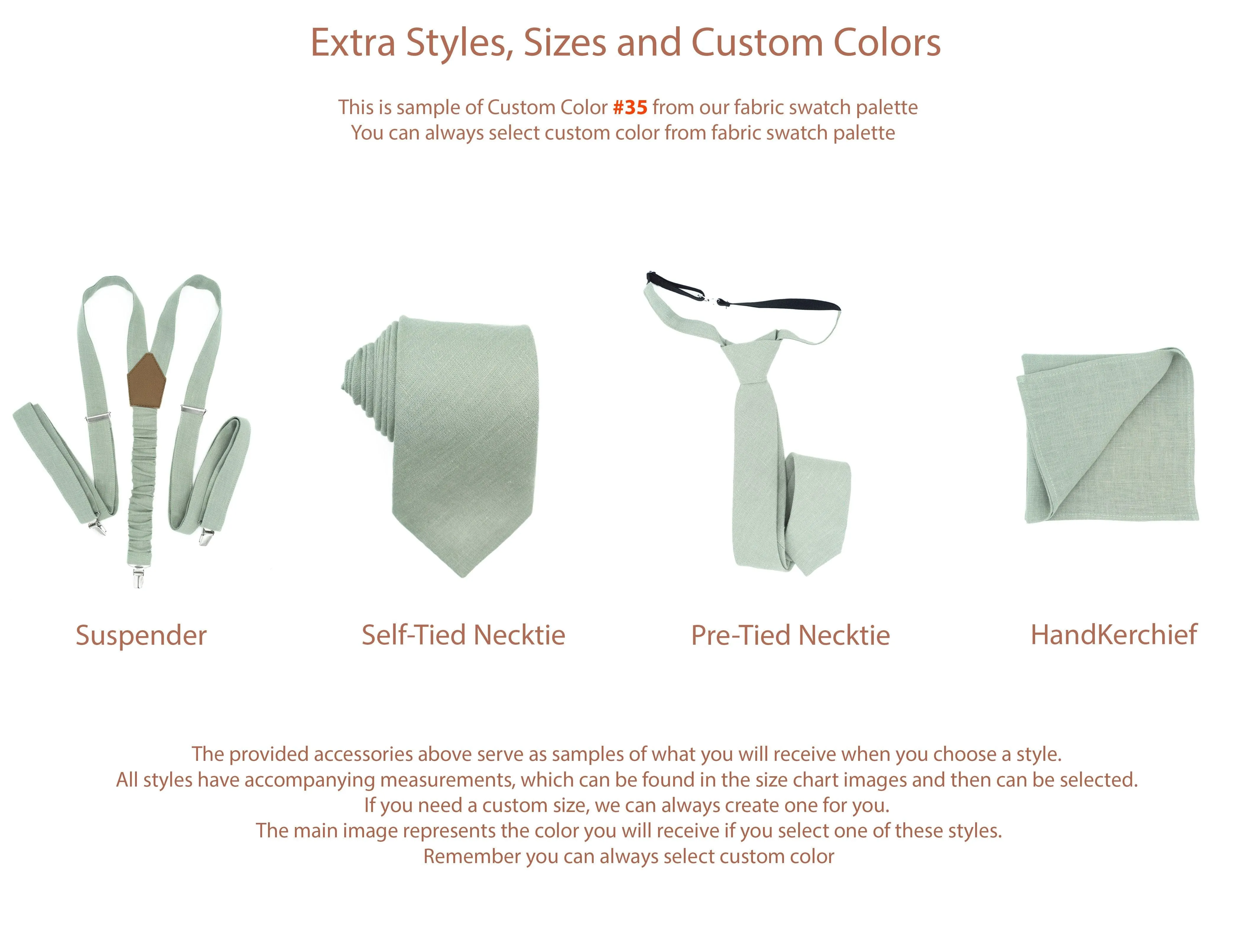 Elegant Peach Skinny Tie for Groom & Men - Wedding Ties, Boys Bow Ties, Slim & Neck Ties