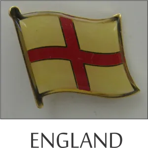 England Single Lapel Pin