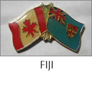 Fiji-Canada Friendship Lapel Pin
