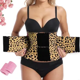 Floralshe Fajas,Belt Waist Cincher Ab Belt Tummy Control Body Shaper with Triple Wrap Women,Plus Size Waist Trainer