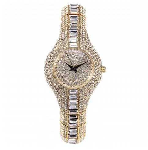 Glamour Women's Solid Rhinestone Watches