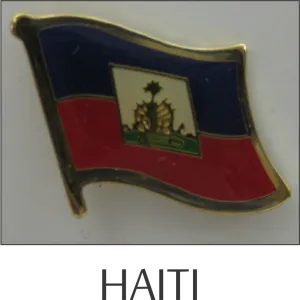 Haiti Single Lapel Pin