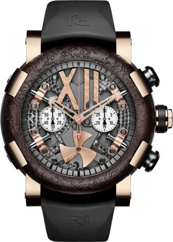 JR Watches Steampunk Gold Rusted Metal