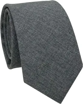 Kebocis Mens Solid Color Necktie Cotton Neck Tie for Men