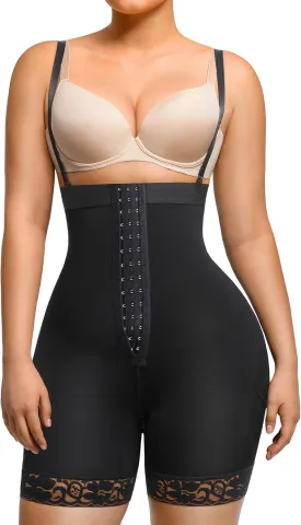 Lover-Beauty Fajas Colombianas Shapewear for Women Tummy Control Postpartum Body Shaper Butt Lifter Bodysuit