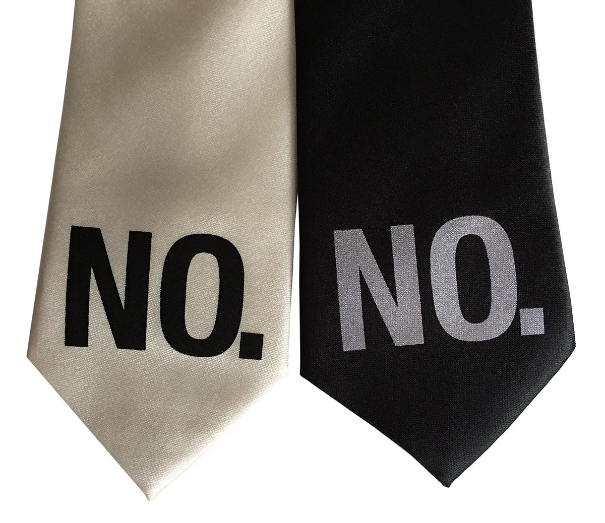 No Print Silk Necktie
