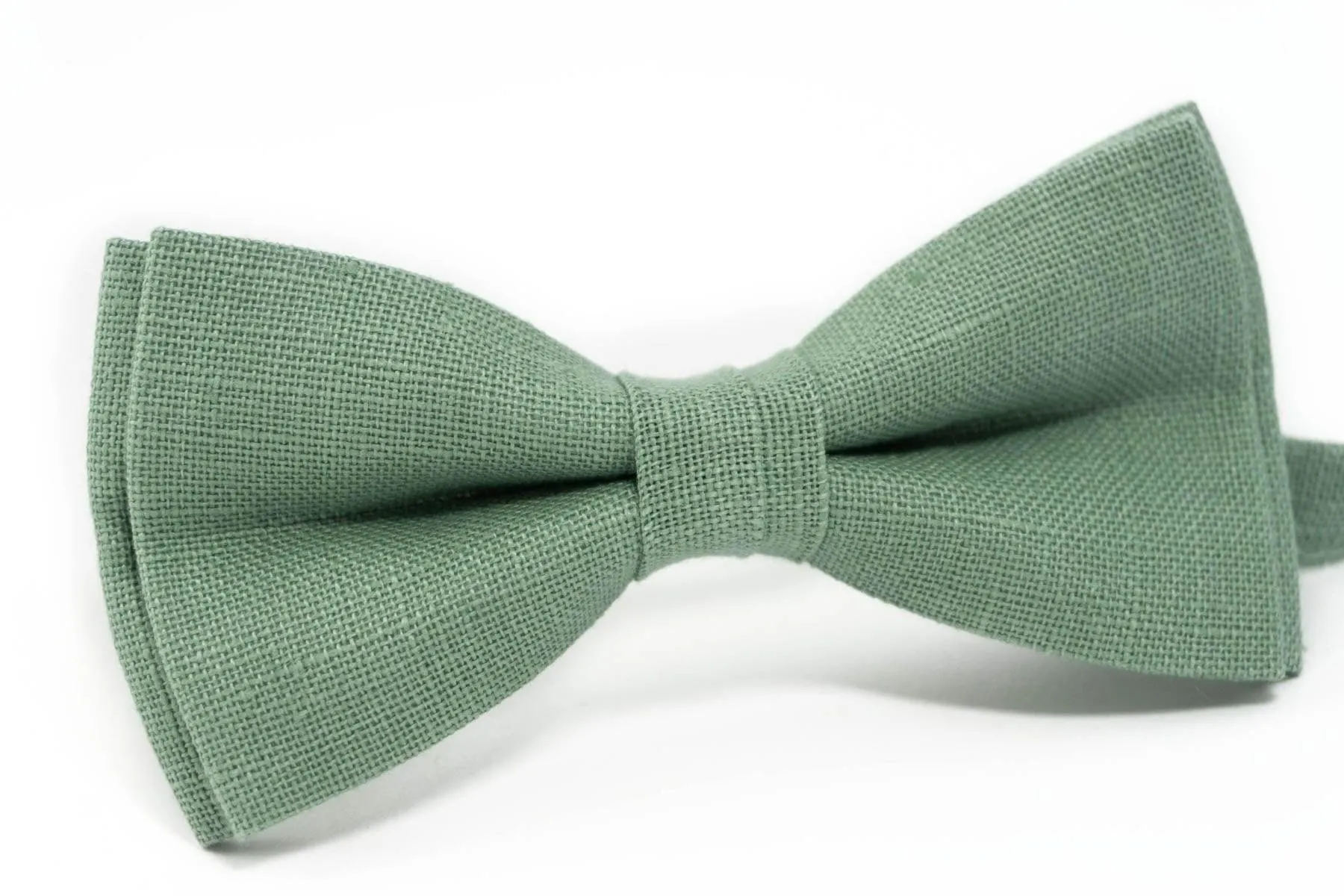 Sage green bow tie |  Sage green Wedding bow tie