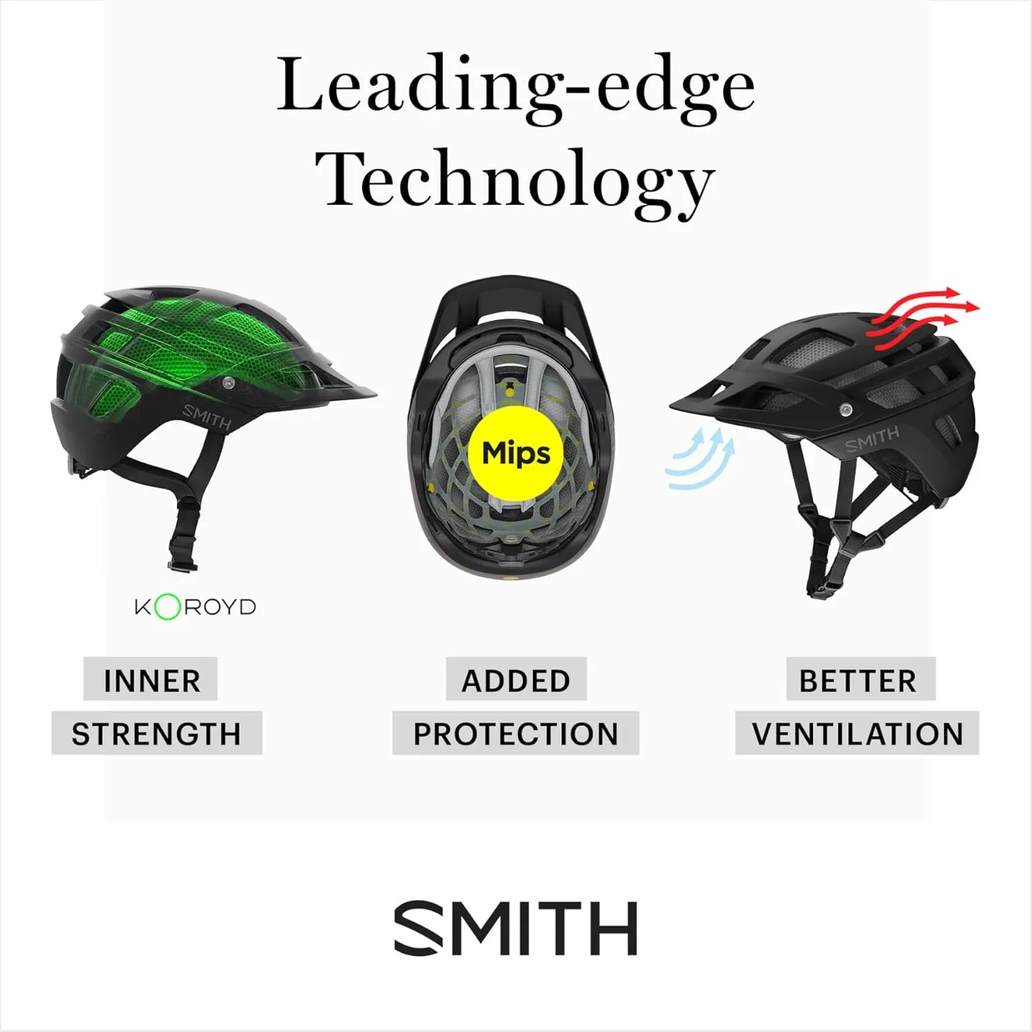 SMITH Network Cycling Helmet  Versatile Adult Road or MTB Bike Helmet with MIPS Technology   Zonal Koroyd Coverage  Lightweight Impact Protection for Men & Women