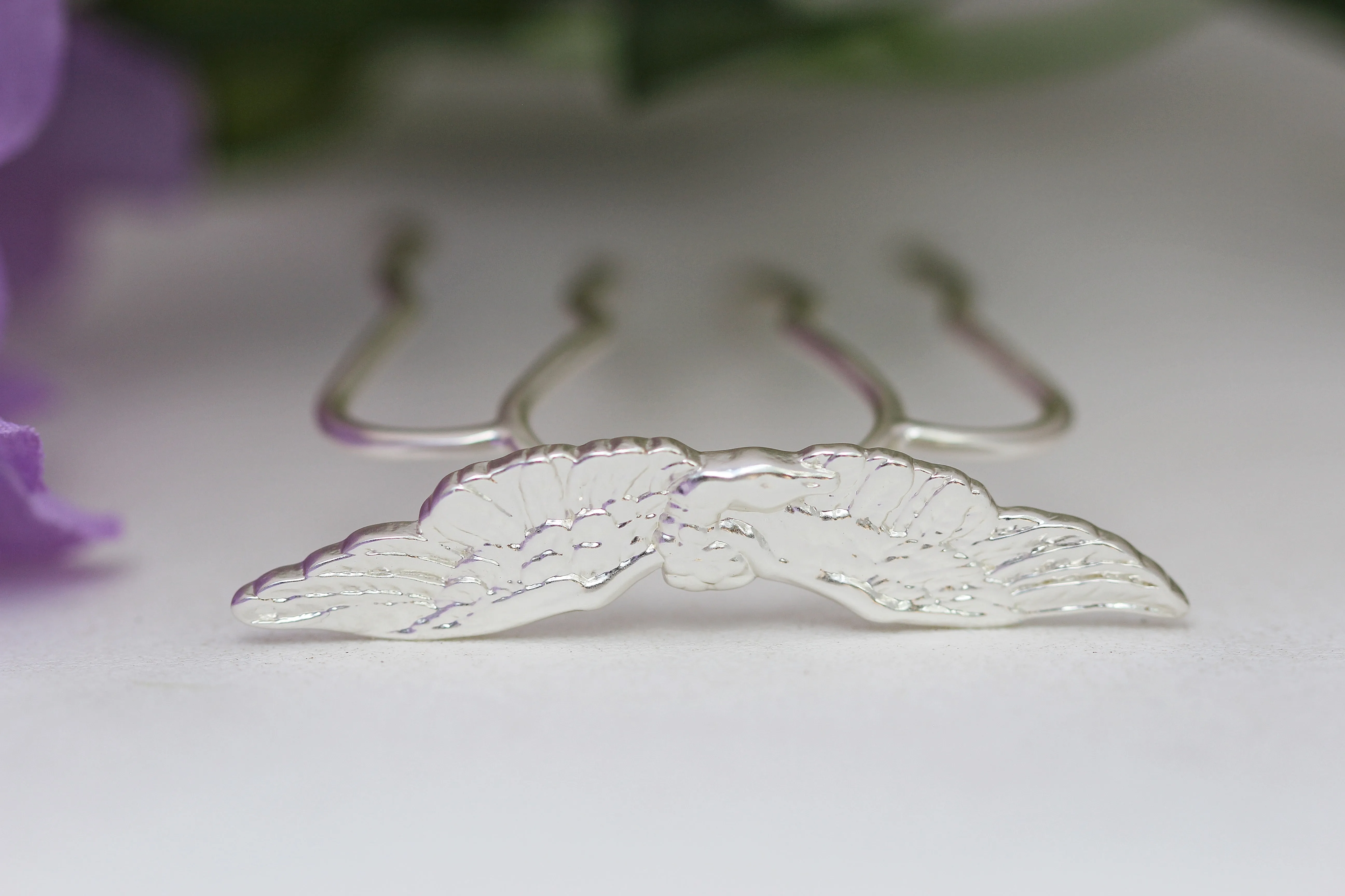 Swan Hair Prong