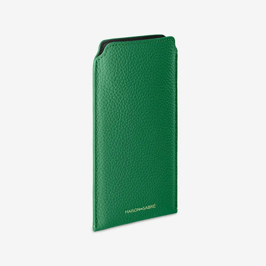 The Sunglasses Sleeve - Emerald Green