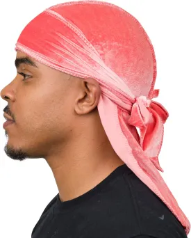 Veeta Superior Velvet Durag - Soft Velvet Durags for Men & Women, Long Double Wide Straps, Silky Durag Liner, Triple Stitched