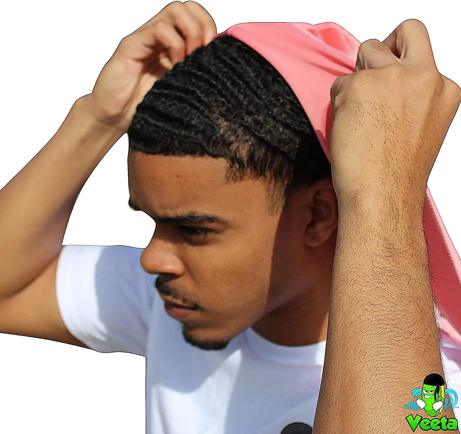 Veeta Superior Velvet Durag - Soft Velvet Durags for Men & Women, Long Double Wide Straps, Silky Durag Liner, Triple Stitched