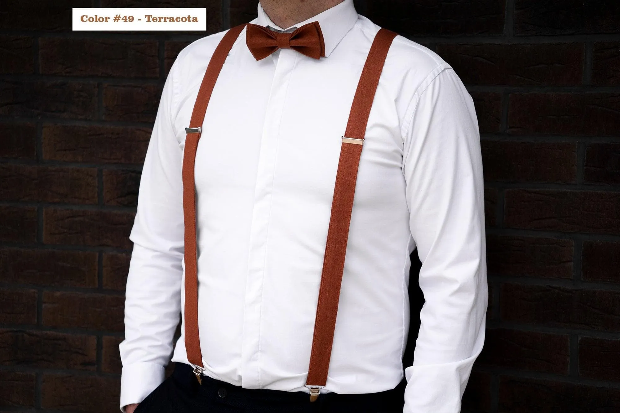 Violet bow tie | Violet wedding bow tie for grooms