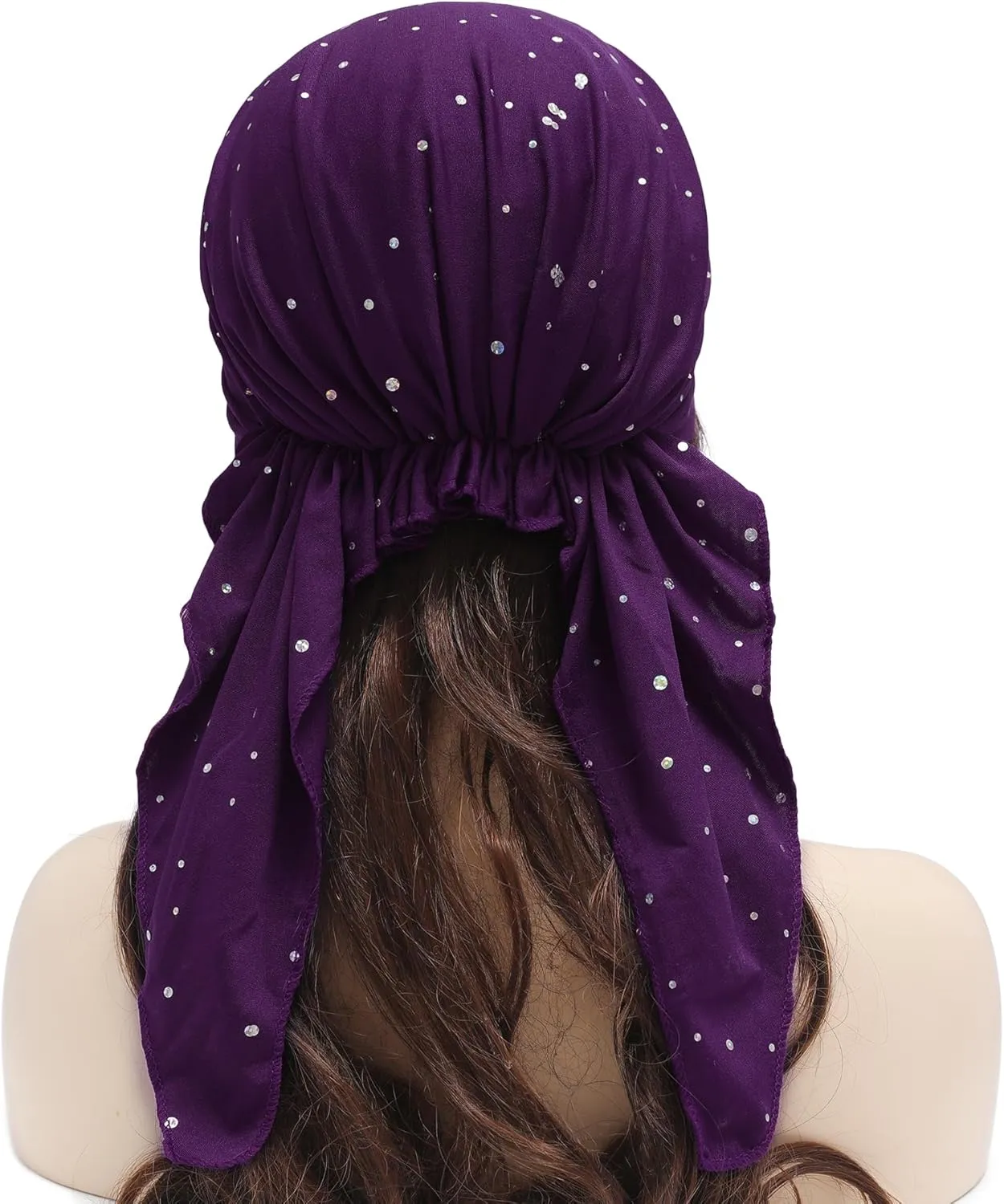 Women Summer Chemo Beanie Hat Turbans Pre Tied Headwear