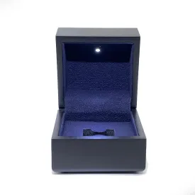 Wooden Lighting Display Box for Championship Ring  LED Illuminated, Available in Regular & Larger Sizes, for Sports Lovers, Men & Women, Elegant Display Case for Championship Rings